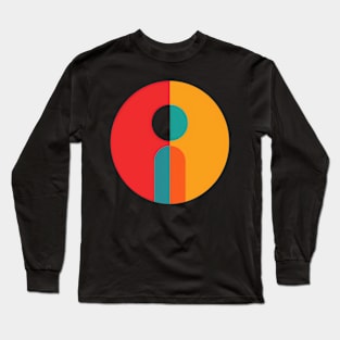 Minimalist pawn shape Long Sleeve T-Shirt